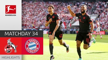 Title Win On The Last Matchday! | 1. FC Köln - FC Bayern München | Highlights | MD 34 – Buli 22/23