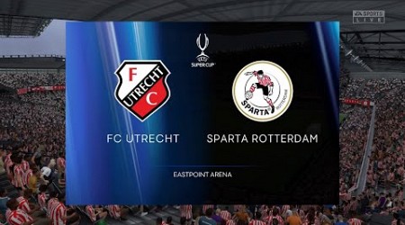 FC Utrecht vs Sparta Rotterdam (01/06/2023) Semi-final Eredivisie Playoffs FIFA 23