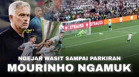 Mourinho Kejar Wasit Sampai Parkiran Stadion, ..!! Drama Tergila Di Balik Gelar Juara Sevilla