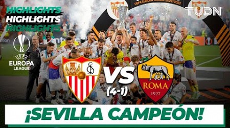 HIGHLIGHTS | Sevilla 1(4)-(1)1 Roma | Europa League 2023 - FINAL | TUDN