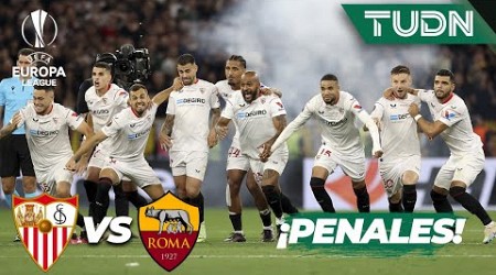 ¡Tanda de penales COMPLETA! | Sevilla 1(4)-(1)1 Roma | Europa League 2023 - FINAL | TUDN