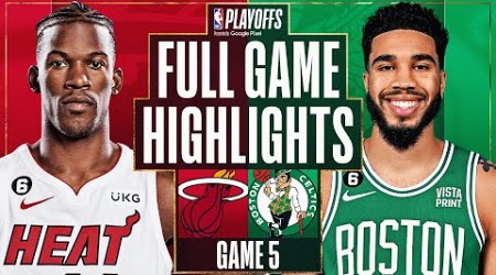 #8 HEAT at #2 CELTICS | FULL GAME 5 HIGHLIGHTS | May 25, 2023