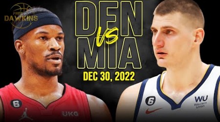 Denver Nuggets vs Miami Heat Full Game Highlights | Finals Preview | Dec 30, 2022 | FreeDawkins