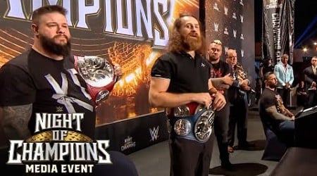 Full WWE Night of Champions Media Event highlights