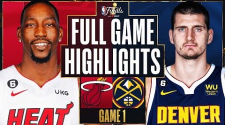 #8 HEAT at #1 NUGGETS | FULL GAME 1 HIGHLIGHTS | June 1, 2023