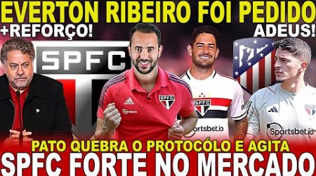 AGORA VAI!!! SPFC AVANÇA POR REFORÇO! TORCIDA PEDE EVERTON RIBEIRO! ADEUS PABLO MAIA! E+ INFO