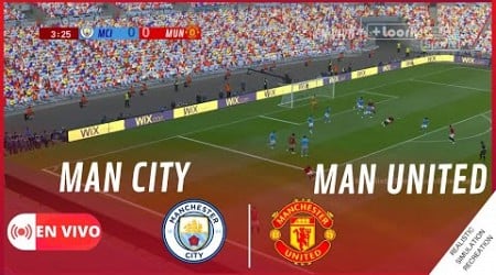 MANCHESTER CITY vs MANCHESTER UNITED EN VIVO | Final FA Cup 2023 Simulación &amp; Recreación Video Juego