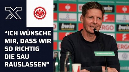 In Partystimmung! Glasners letzte Worte als Frankfurt-Trainer