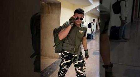 what amazing looking stylish armyboy Rajat entry style with all time trend #shorts