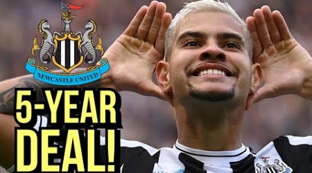 BRUNO GUIMARÃES NEW £200k CONTRACT NEWCASTLE UNITED!