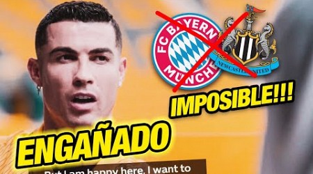 CONFIRMADO: CRISTIANO RONALDO es FELIZ y se QUEDA en el AL NASSR - CR7 NO IRÁ al BAYERN o NEWCASTLE