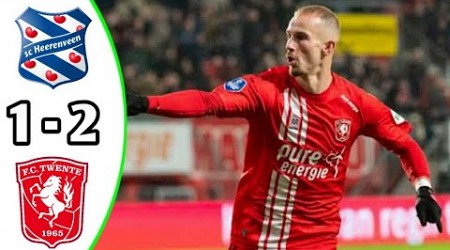 SC Heerenveen vs FC Twente 1-2 Highlights | Eredivisie UECL Play Off 2023