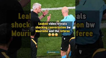 Mourinho GOES IN ON the ref Anthony Taylor 