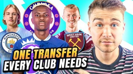 ONE TRANSFER EVERY PREMIER LEAGUE CLUB NEEDS THIS SUMMER 