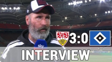 Tim Walter nach der Niederlage. VFB Stuttgart Hamburger SV 3:0 Relegation