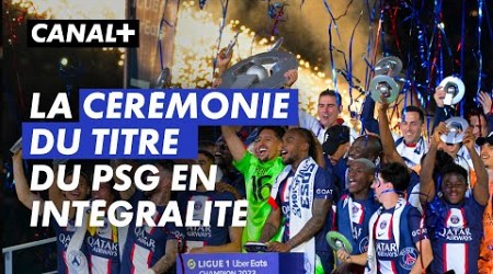 Le PSG soulève le trophée de Ligue 1 Uber Eats