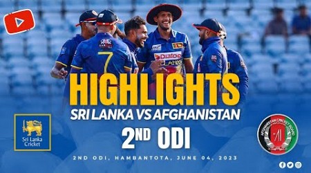 2nd ODI Highlights | Sri Lanka vs Afghanistan 2023