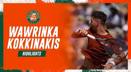 Stan Wawrinka vs Thanasi Kokkinakis - Round 2 Highlights I Roland-Garros 2023