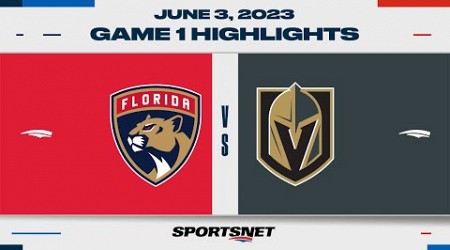 Stanley Cup Final Game 1 Highlights | Panthers vs. Golden Knights - June 3, 2023