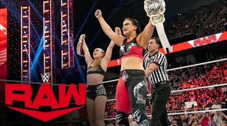 Ronda Rousey &amp; Shayna Baszler win the WWE Women’s Tag Team Title: Raw highlights, May 29, 2023