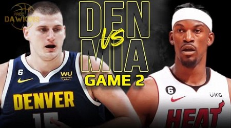 Denver Nuggets vs Miami Heat Game 2 Full Highlights | 2023 NBA Finals | FreeDawkins