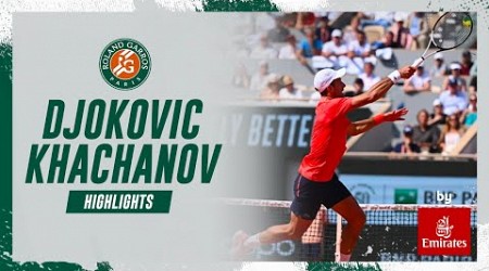 Novak Djokovic vs Karen Khachanov - Quarterfinals Highlights I Roland-Garros 2023