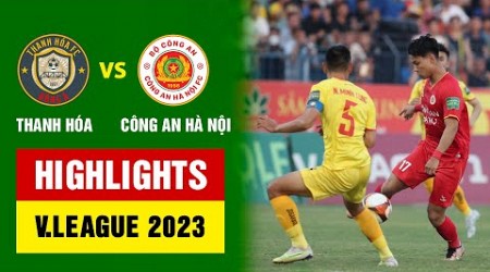 Highlights Thanh Hóa - Công An Hà Nội: Ngược dòng cực đỉnh, ngôi đầu lung lay