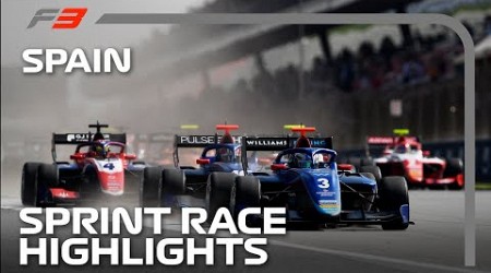 F3 Sprint Race Highlights | 2023 Spanish Grand Prix