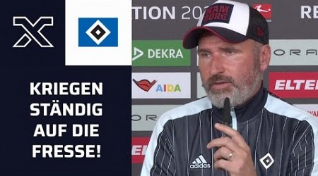 Schon wieder kein Aufstieg! HSV-Coach Walter mit emotionalen Worten | Hamburg - Stuttgart 1:3