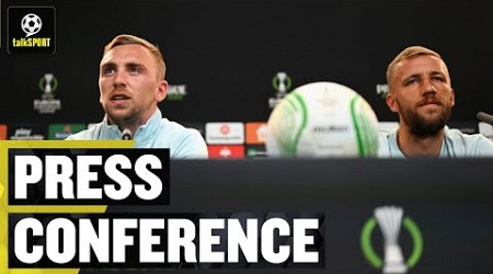 Jarrod Bowen and Tomas Soucek Pre-Match Press Conference | Fiorentina v West Ham #UECL final