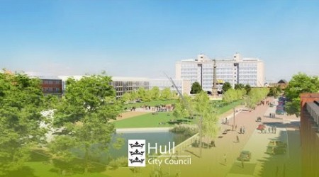 Work Begins on Hull&#39;s Queens Gardens