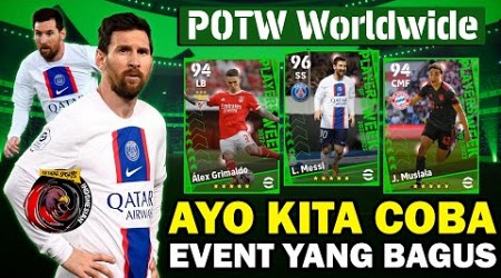 AKU COBA EVENT POTW! ADA MESSI JUARA LIGUE 1, JAMAL JUARA BUNDESLIGA, ALEX JUARA LIGA PORTUGAL!