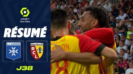 AJ AUXERRE - RC LENS (1 - 3) - Résumé - (AJA - RCL) / 2022-2023