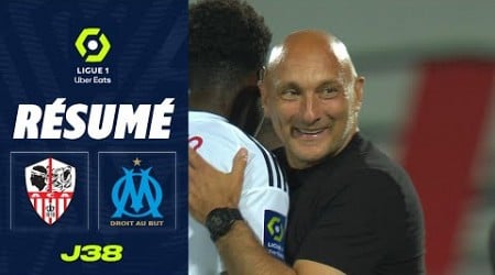 AC AJACCIO - OLYMPIQUE DE MARSEILLE (1 - 0) - Résumé - (ACA - OM) / 2022-2023