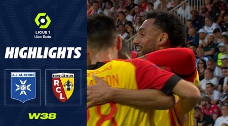 AJ AUXERRE - RC LENS (1 - 3) - Highlights - (AJA - RCL) / 2022-2023