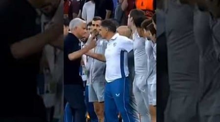 Jose Mourinho congratulates Sevilla coach BEFORE winning penalty in Europa League final 