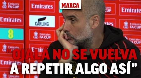 Guardiola carga contra Mourinho: &quot;Lamento lo que sucedió con Anthony Taylor&quot; I MARCA