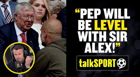 If Pep Guardiola wins THE TREBLE with Man City is he LEVEL with Sir Alex? 