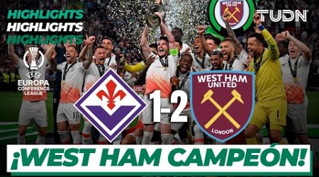 HIGHLIGHTS | Fiorentina 1-2 West Ham | UEFA Conference League 2023 - FINAL | TUDN