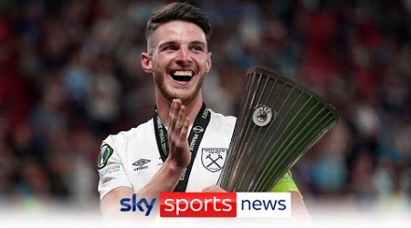 Declan Rice after Europa Conference League win - &#39;Others will decide my future, I love this club&#39;