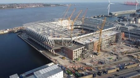 Everton Stadium - Bramley Moore Dock - 9th June 2023 - latest progress - Everton FC