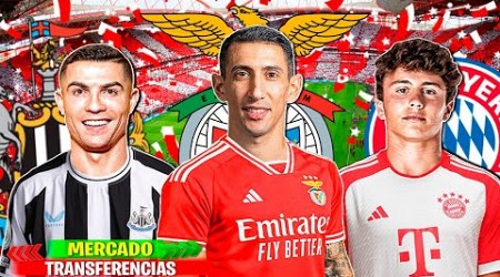 10 TRANSFERENCIAS CONFIRMADAS | RUMORES 22/23! Ronaldo Newcastle,Di Maria Benfica,João Neves