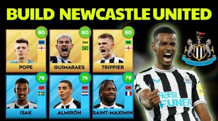 Build + Upgrade max NEWCASTLE UNITED - Comeback Champions League - DLS23