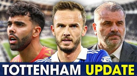 Raya Personal Terms CLOSE • Newcastle Lead Maddison Race • Ange Has Levy Talks [TOTTENHAM UPDATE]