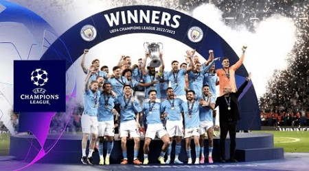 CHAMPIONS OF EUROPE | Manchester City lift the UCL Trophy!