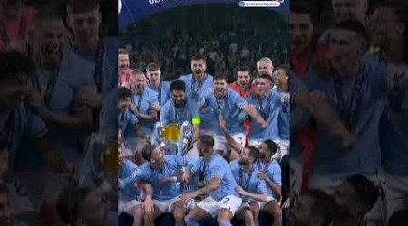 MAN CITY ARE CHAMPIONS OF EUROPE FOR THE VERY FIRST TIME 