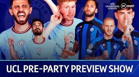 Champions League Pre-party Preview Show | Man City v Inter | Ferdinand, Balotelli, Fabregas &amp; more!