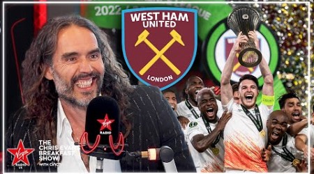 Russell Brand REACTS To West Ham&#39;s WIN Against Fiorentina In The Europa Conference League Final 