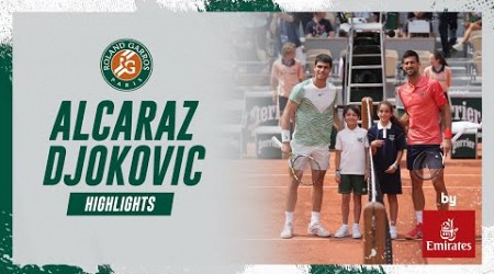 Carlos Alcaraz vs Novak Djokovic - Semifinals Highlights I Roland-Garros 2023