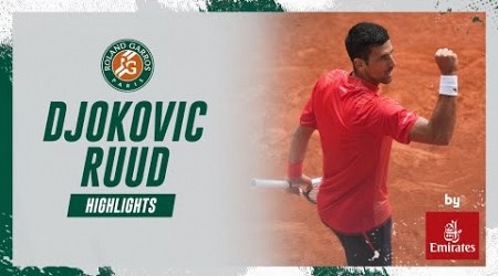 Novak Djokovic vs Casper Ruud - Final Highlights I Roland-Garros 2023